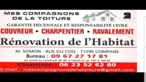 mes Compagnons de la toiture à Compans