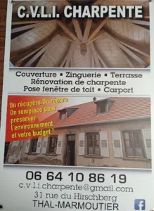 c.v.l.i.charpente à Thal-Marmoutier