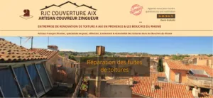 Couvreur RJC Couverture – Rénovation Toiture Aix en Provence à Aix-en-Provence