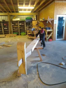 Façons bois, charpentier traditionnel et patrimoine à Luriecq