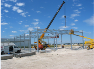 CMBH, constructions métalliques bâtiments hangars à Saint-Laurent-Blangy