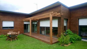 LES CHARPENTES ARMORICAINES-Maison et extension en bois à Kerfourn