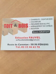 SARL FAUVEL TOIT ET BOIS ( RGE) à Périers