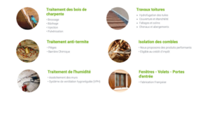 GSFT Béziers – traitement des bois, traitement termites et xylophages, humidité et isolation à Béziers