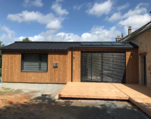Maison Passive Ecologique – Autrement bois construction à Limerzel