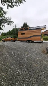 B. FORTIN charpente couverture TINY HOUSE à Poyartin