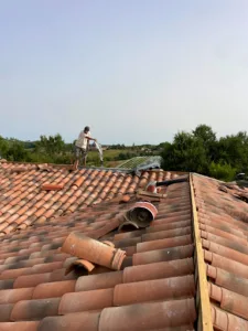 Chardelin Bâtiment , charpente, couverture. à Saint-Porquier