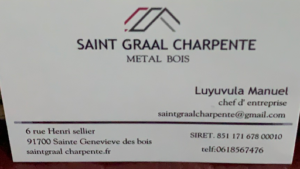 Saint graal charpente à Sainte-Geneviève-des-Bois