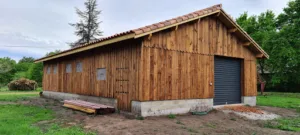 Charpente des Landes de Gascogne à Commensacq