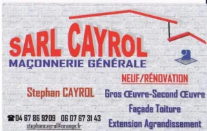 Cayrol Stéphan Sarl à Saint-Drézéry