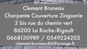 SAS C.Bruneau charpente couverture zinguerie à La Roche-Rigault