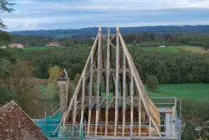 Charpentier constructeur bois Fontenne à La Bachellerie