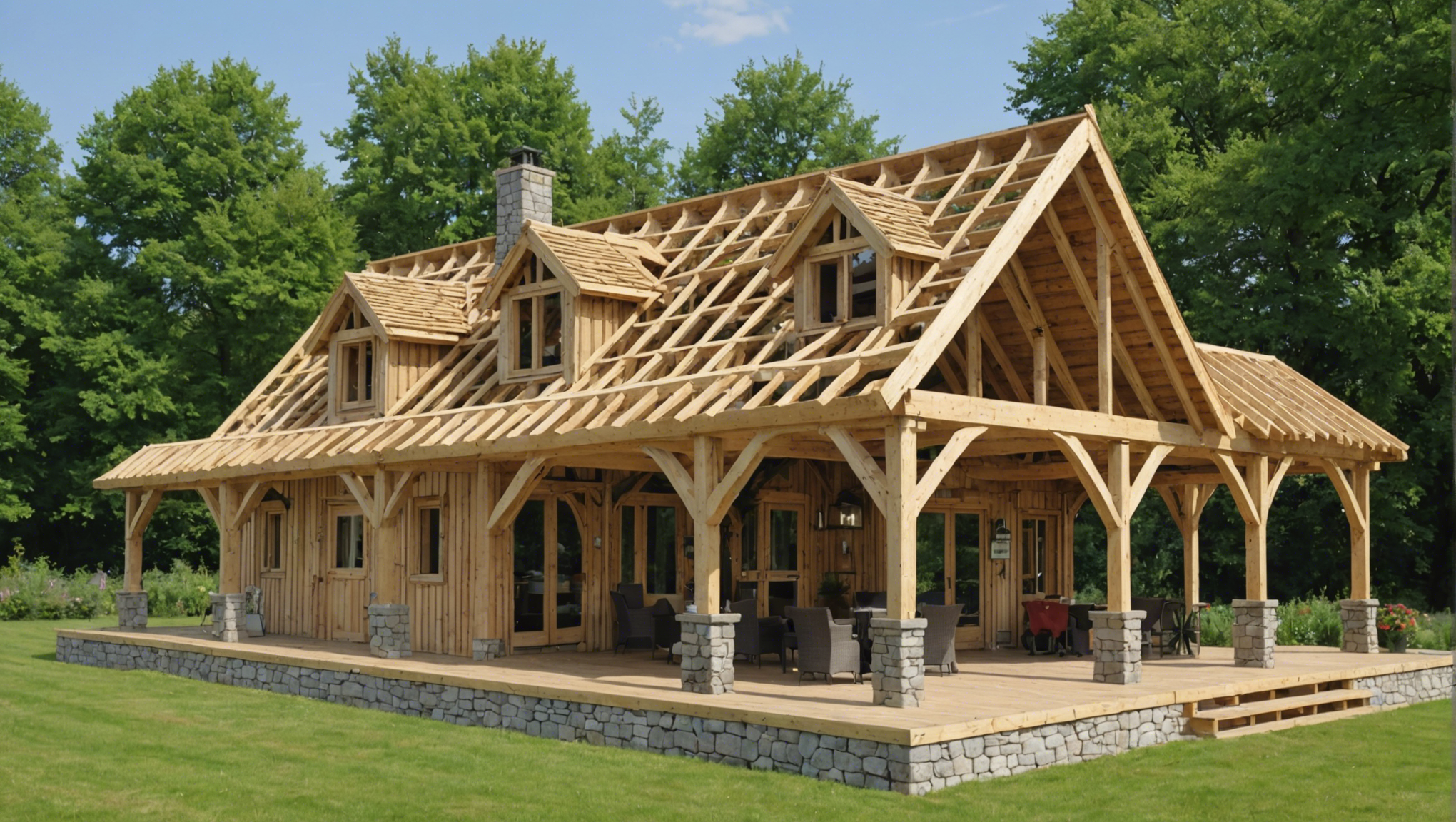 découvrez tout ce qu'il faut savoir sur la construction d'une charpente en kit et apprenez les étapes importantes pour mener à bien ce projet de construction.