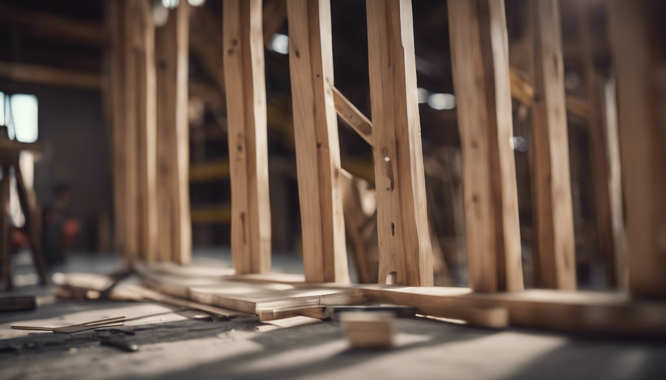 découvrez nos conseils pour assurer la sécurité lors de la construction d'une charpente, et prévenir les risques liés à ce chantier.